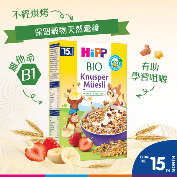 HiPP Organic Kinder Muesli Crunchy (200g)